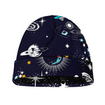 Universe Galaxy Outer Space Print Beanie