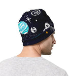 Universe Galaxy Outer Space Print Beanie