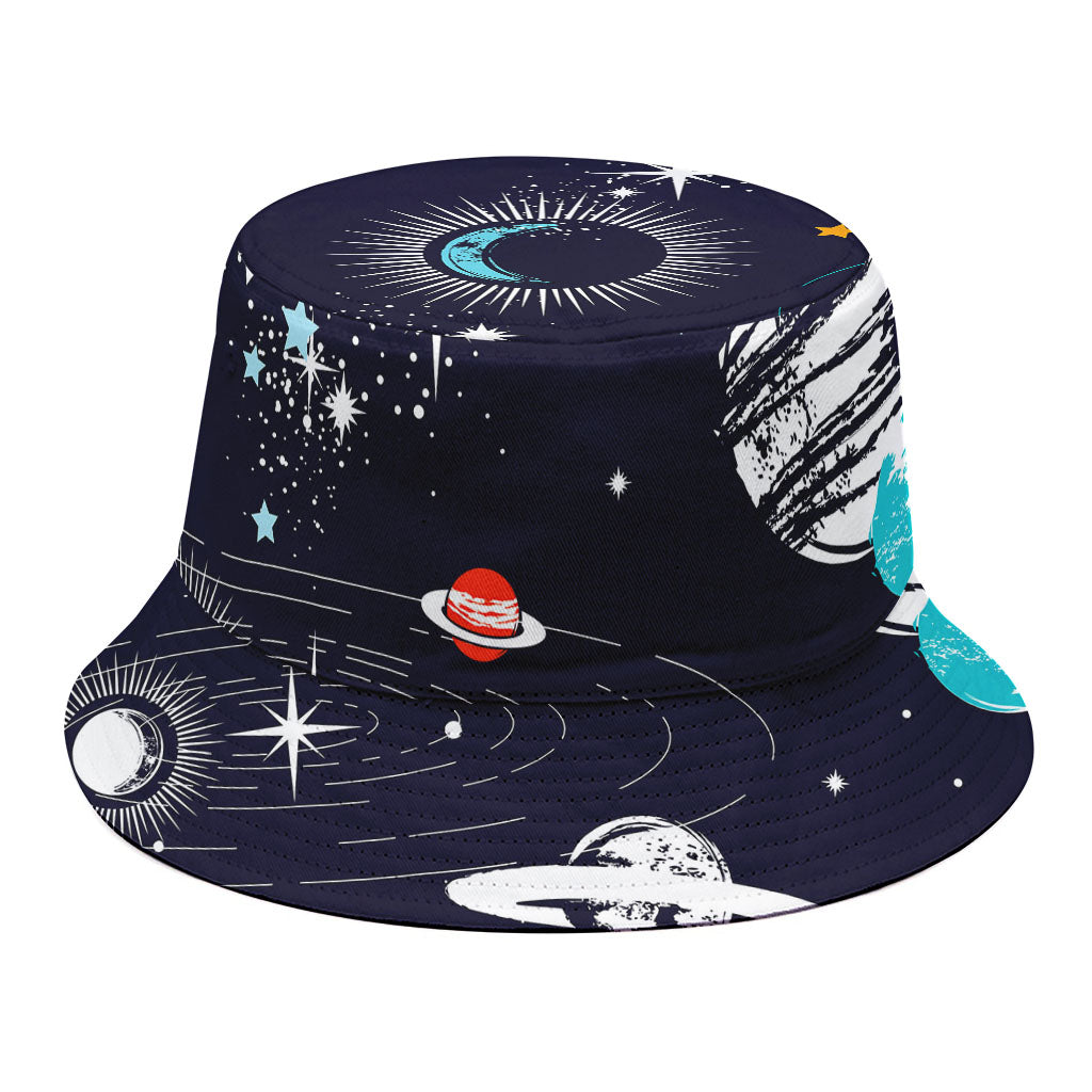 Universe Galaxy Outer Space Print Bucket Hat