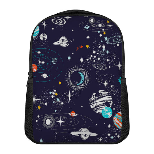 Universe Galaxy Outer Space Print Casual Backpack