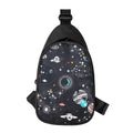 Universe Galaxy Outer Space Print Sling Bag