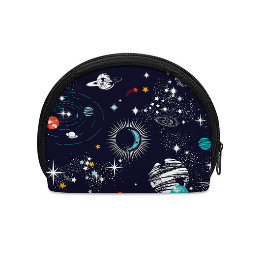 Universe Galaxy Outer Space Print Coin Purse