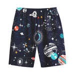 Universe Galaxy Outer Space Print Cotton Shorts