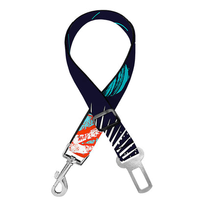 Universe Galaxy Outer Space Print Dog Seat Belt