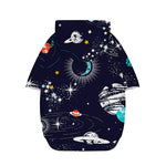 Universe Galaxy Outer Space Print Dog Zip Up Hoodie