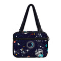 Universe Galaxy Outer Space Print Double Strap Bible Bag