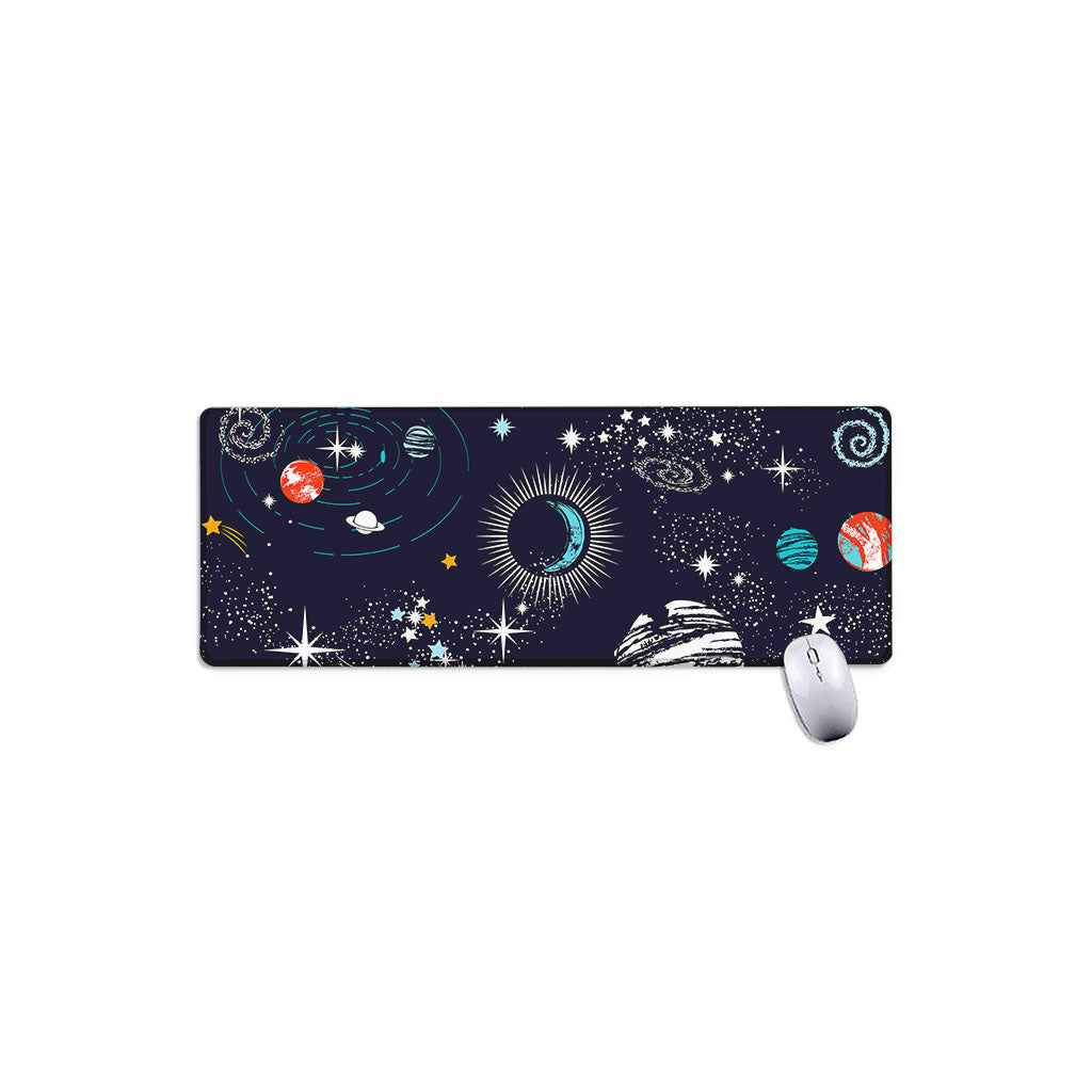 Universe Galaxy Outer Space Print Extended Mouse Pad