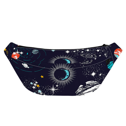 Universe Galaxy Outer Space Print Fanny Pack