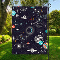 Universe Galaxy Outer Space Print Garden Flag