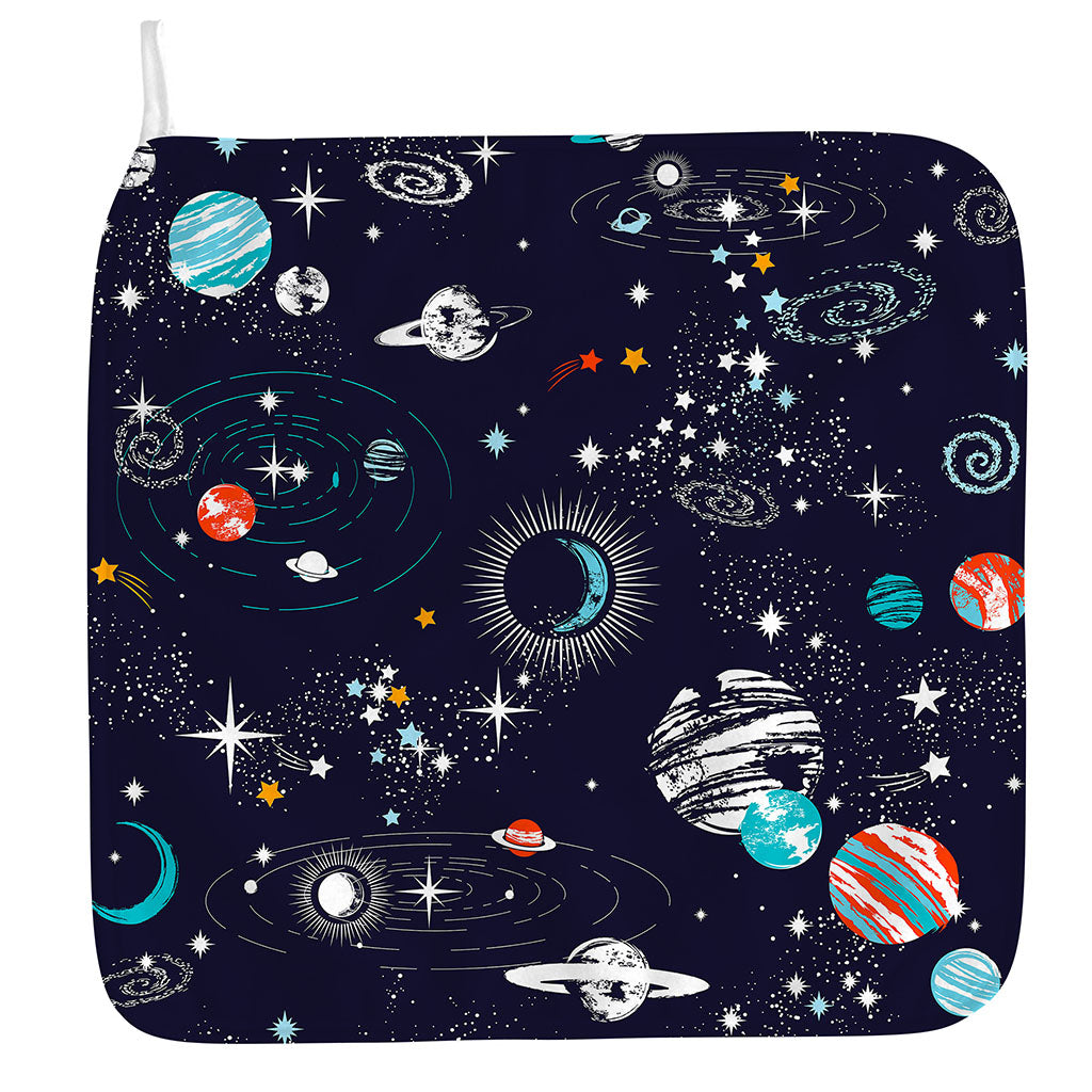 Universe Galaxy Outer Space Print Hand Towel