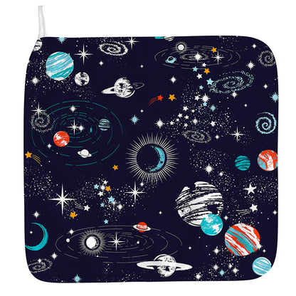 Universe Galaxy Outer Space Print Hand Towel