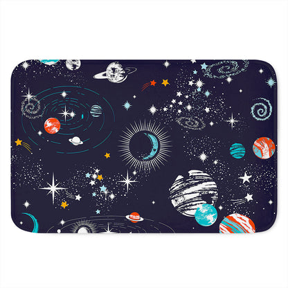 Universe Galaxy Outer Space Print Indoor Door Mat