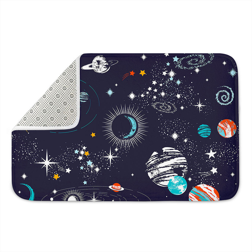 Universe Galaxy Outer Space Print Indoor Door Mat