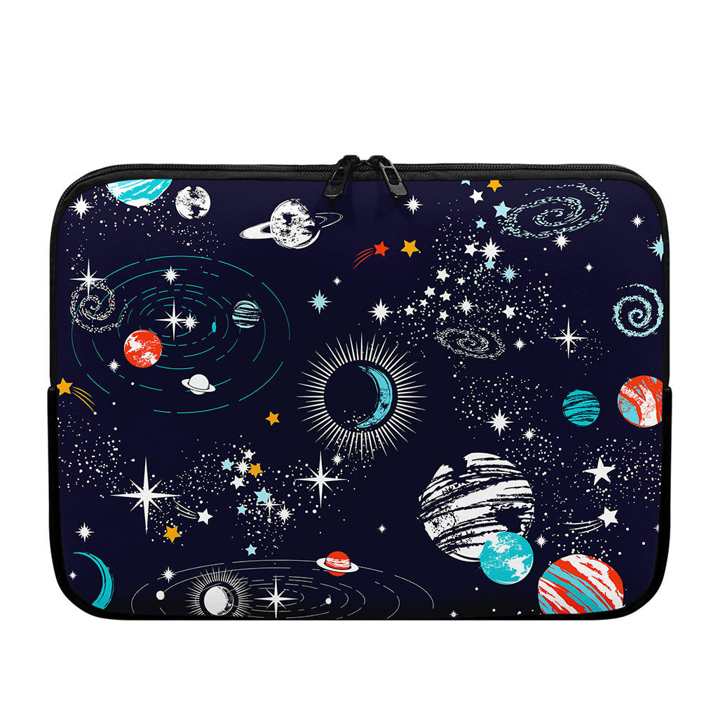 Universe Galaxy Outer Space Print Laptop Sleeve