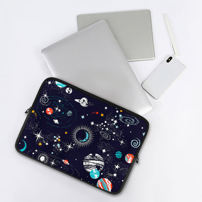 Universe Galaxy Outer Space Print Laptop Sleeve