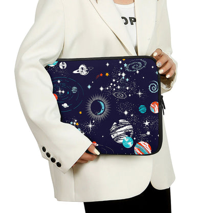 Universe Galaxy Outer Space Print Laptop Sleeve