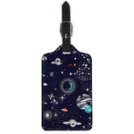 Universe Galaxy Outer Space Print Luggage Tag