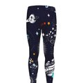Universe Galaxy Outer Space Print Men's Leggings