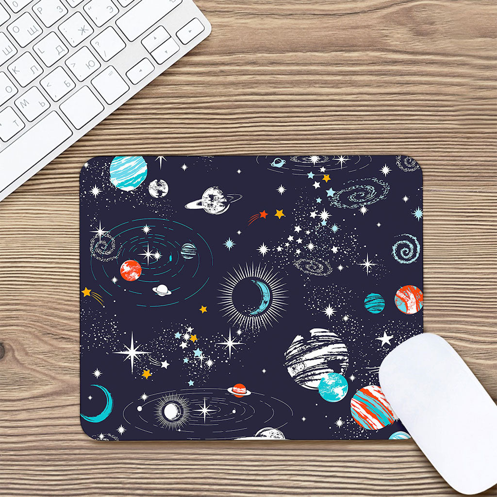 Universe Galaxy Outer Space Print Mouse Pad