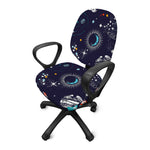 Universe Galaxy Outer Space Print Office Chair Cover