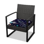 Universe Galaxy Outer Space Print Outdoor Seat Cushion Cover