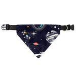 Universe Galaxy Outer Space Print Over The Collar Dog Bandana