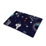 Universe Galaxy Outer Space Print Pet Cooling Mat Cover
