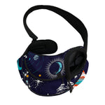 Universe Galaxy Outer Space Print Pet Sling Carrier