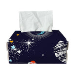 Universe Galaxy Outer Space Print Rectangle Tissue Box Cover