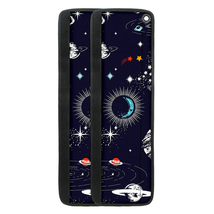 Universe Galaxy Outer Space Print Refrigerator Handle Covers