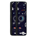 Universe Galaxy Outer Space Print Refrigerator Handle Covers