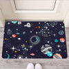 Universe Galaxy Outer Space Print Rubber Doormat