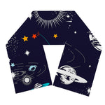 Universe Galaxy Outer Space Print Scarf