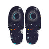 Universe Galaxy Outer Space Print Slippers