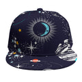 Universe Galaxy Outer Space Print Snapback Cap