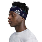 Universe Galaxy Outer Space Print Sports Headband