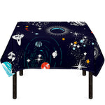 Universe Galaxy Outer Space Print Tablecloth