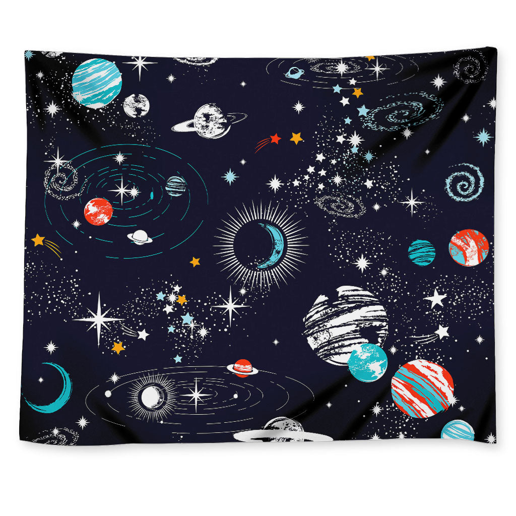 Universe Galaxy Outer Space Print Tapestry