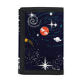 Universe Galaxy Outer Space Print Trifold Wallet