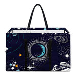 Universe Galaxy Outer Space Print Utility Tote Bag