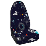 Universe Galaxy Outer Space Print Waterproof Car Seat Cover