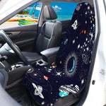 Universe Galaxy Outer Space Print Waterproof Car Seat Cover