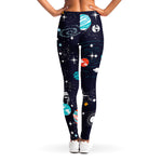 Universe Galaxy Outer Space Print Women's Leggings