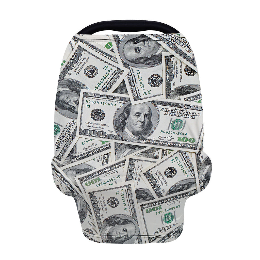 US Dollar Pattern Print Baby Seat Cover