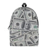 US Dollar Pattern Print Backpack