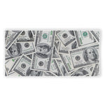 US Dollar Pattern Print Beach Towel