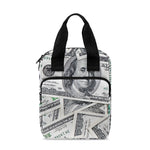 US Dollar Pattern Print Bible Tote Bag