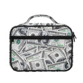 US Dollar Pattern Print Briefcase Bible Bag