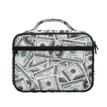 US Dollar Pattern Print Briefcase Bible Bag