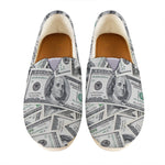 US Dollar Pattern Print Casual Shoes